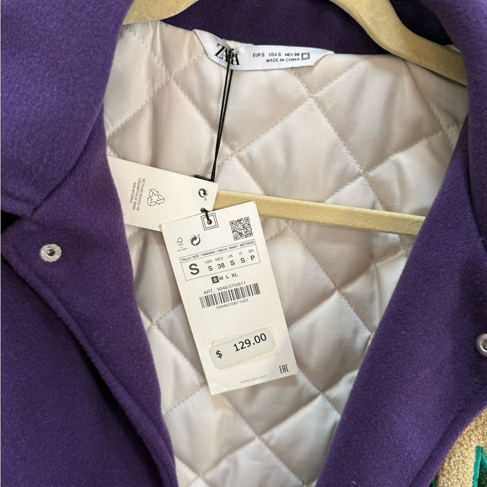 Zara Varsity Jacket - Picture 7 of 7